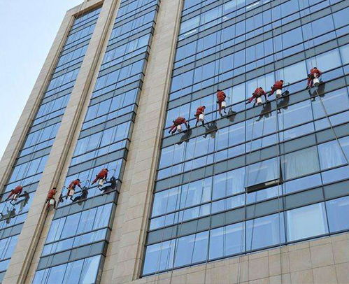 廬江高樓外墻清洗首選合肥匯高，專業(yè)建筑物清潔服務(wù)值得信賴